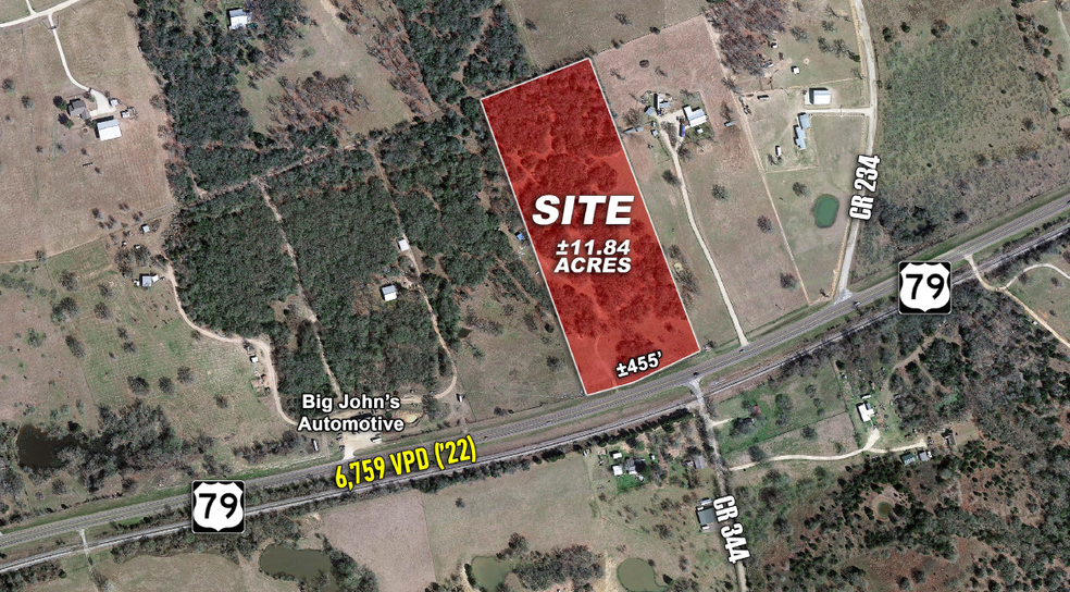 Primary Photo Of 3203 E US Highway 79, Rockdale Land For Sale