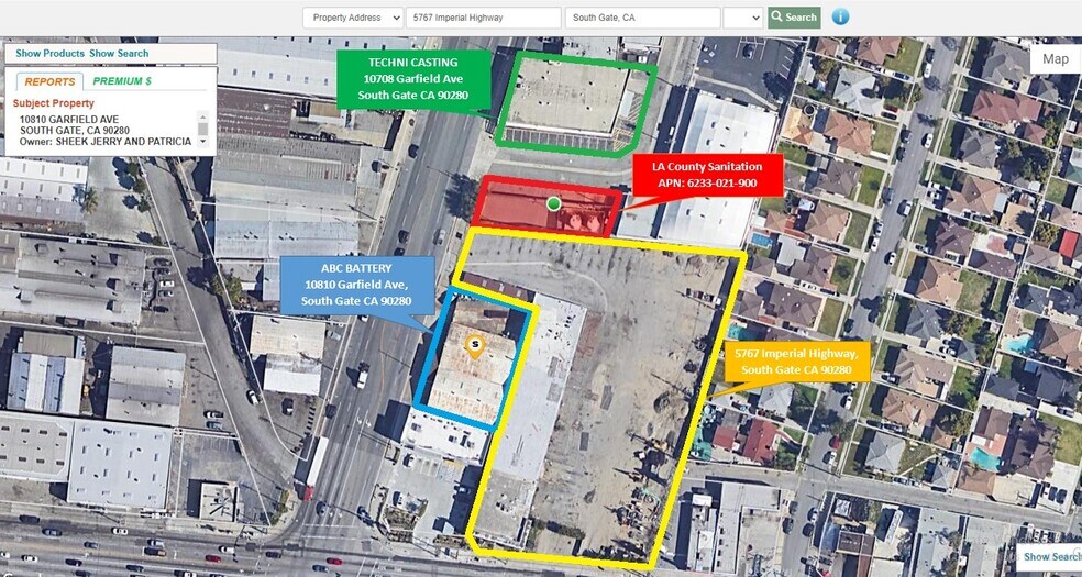 More Photos Of 5767 E Imperial Hwy, South Gate Warehouse For Sale