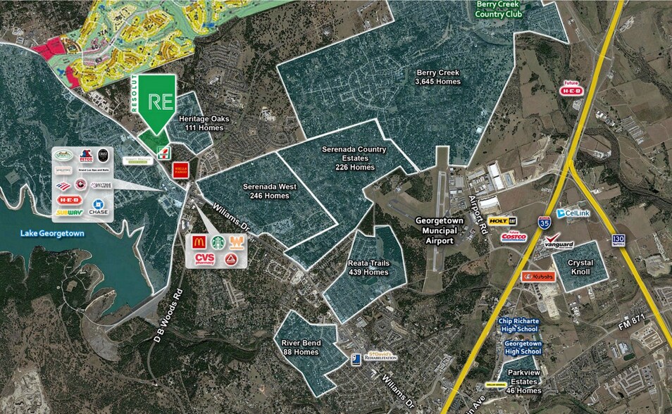 More Photos Of Verde Vista Commercial Park, Georgetown Land For Sale