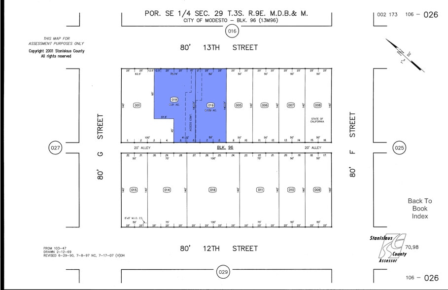More Photos Of 621-627 13th St, Modesto Office For Lease