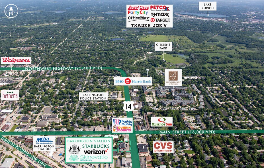 More Photos Of 114-120 S Northwest Hwy, Barrington Storefront For Sale