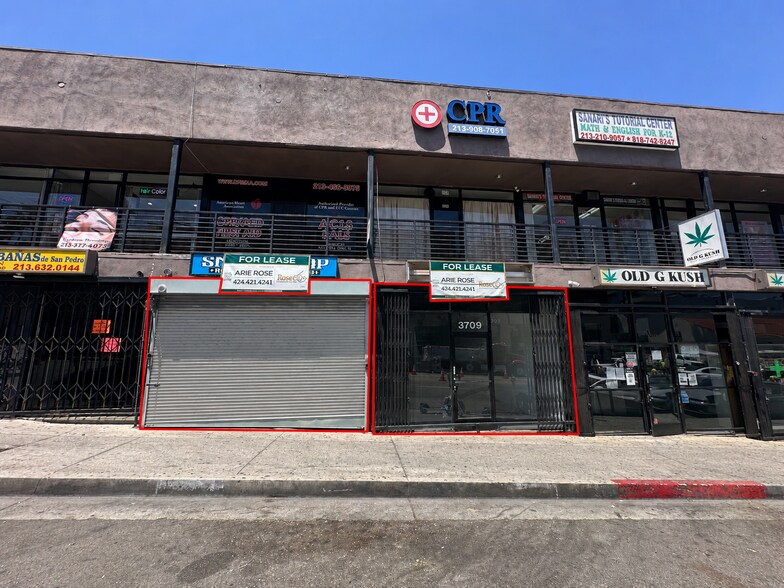 More Photos Of 3709-3711 W 3rd St, Los Angeles Storefront Retail Office For Lease
