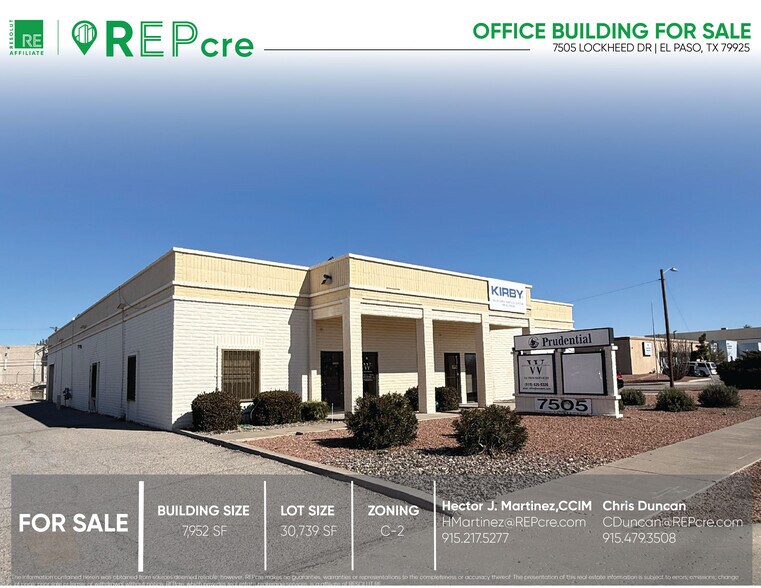 Primary Photo Of 7505 Lockheed Dr, El Paso Office For Sale