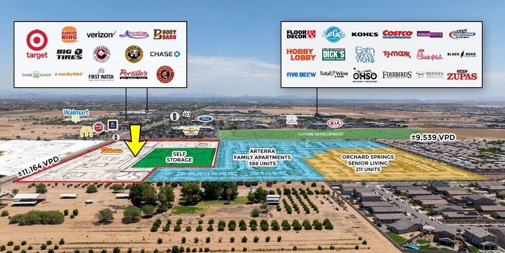 Primary Photo Of SWC Cotton Lane & Waddell, Surprise Land For Lease