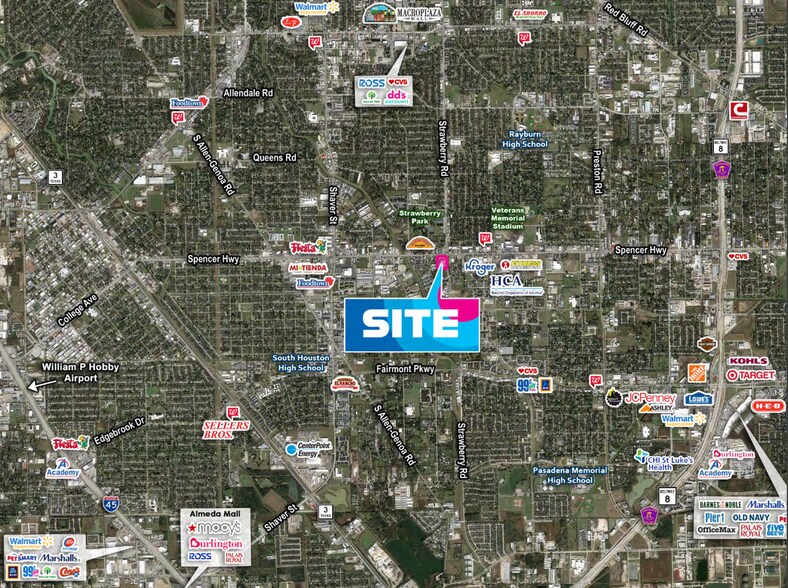 More Photos Of 3322-3330 Spencer Hwy, Pasadena General Retail For Sale