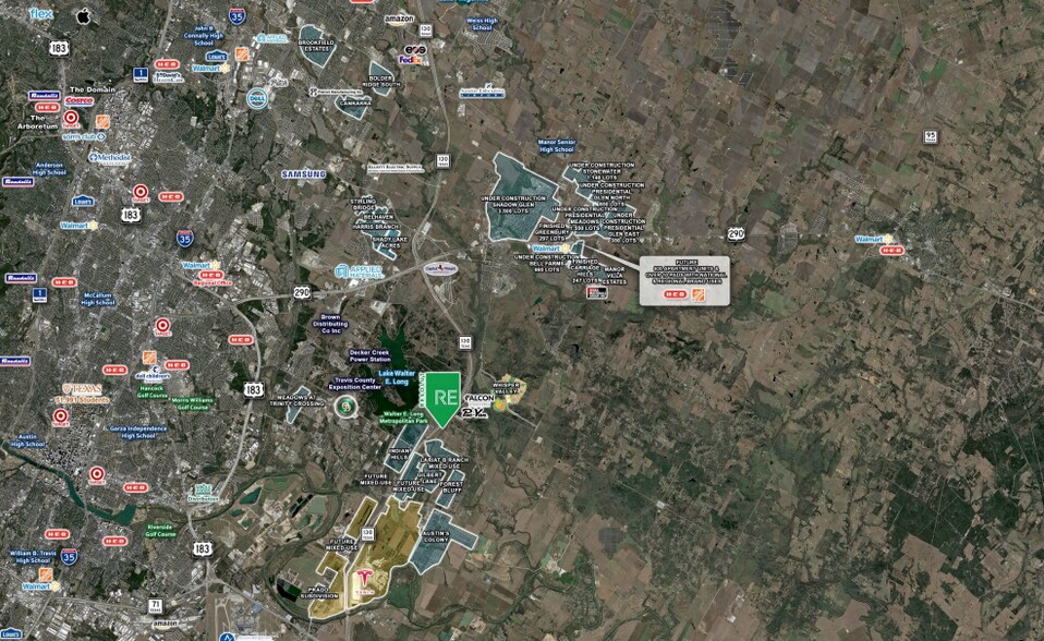 More Photos Of 7400 Gilbert Rd, Manor Land For Sale