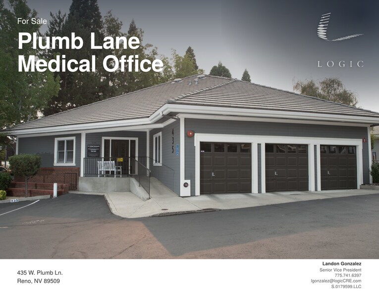 Primary Photo Of 435 W Plumb Ln, Reno Office For Sale
