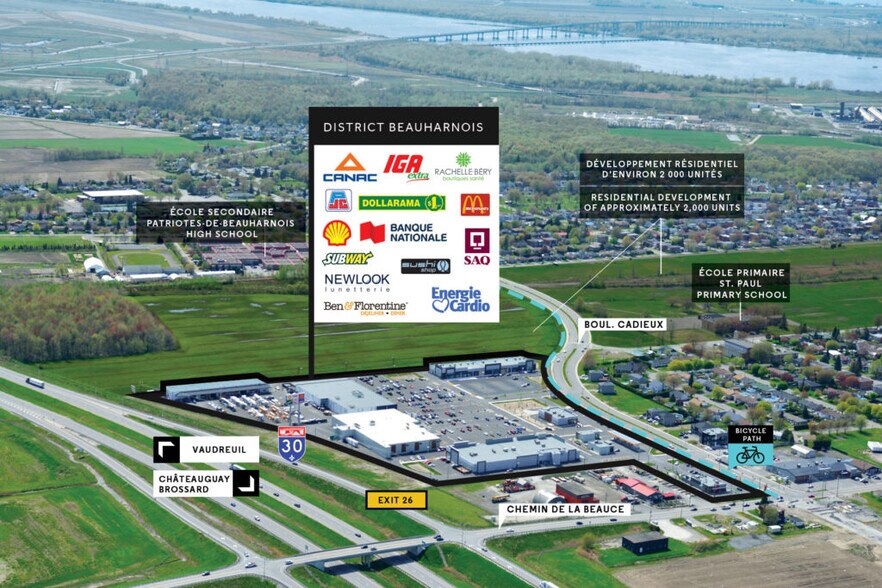 Primary Photo Of 534 Boul Cadieux, Beauharnois Freestanding For Lease