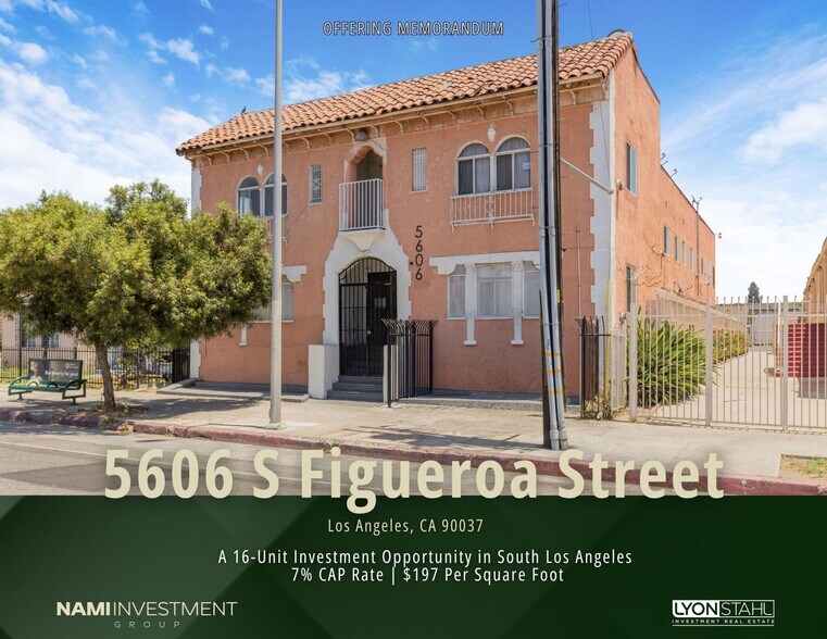 Primary Photo Of 5606 S Figueroa St, Los Angeles Apartments For Sale