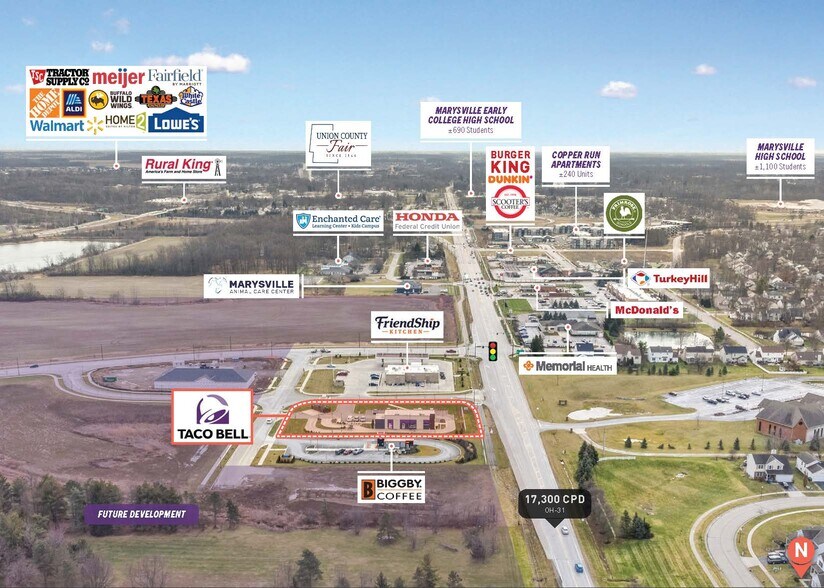More Photos Of 18000 Oh-31, Marysville Fast Food For Sale