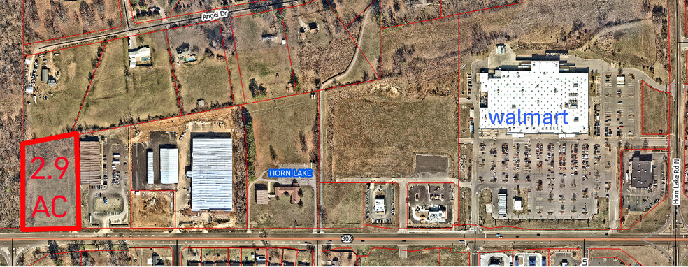 Primary Photo Of 4578 W Goodman Rd, Horn Lake Land For Sale