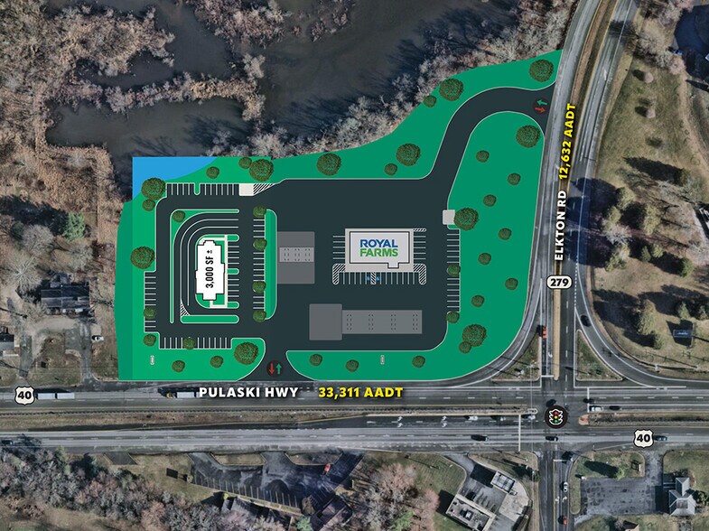 More Photos Of 405 W Pulaski Hwy, Elkton Land For Lease