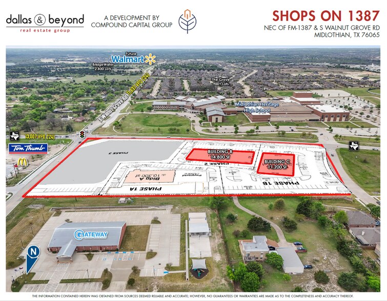 More Photos Of 4051 FM 1387, Midlothian Storefront For Lease