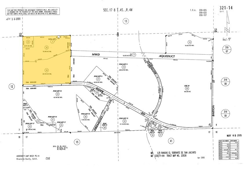 More Photos Of 19203 Cajalco Rd, Perris Land For Sale