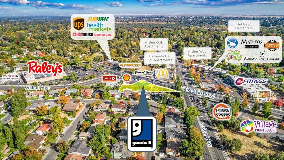 More Photos Of 5107 Fair Oaks Blvd, Carmichael Storefront For Lease
