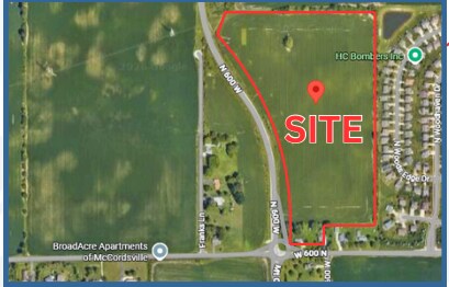 Primary Photo Of 6159 N 600 W, McCordsville Land For Sale