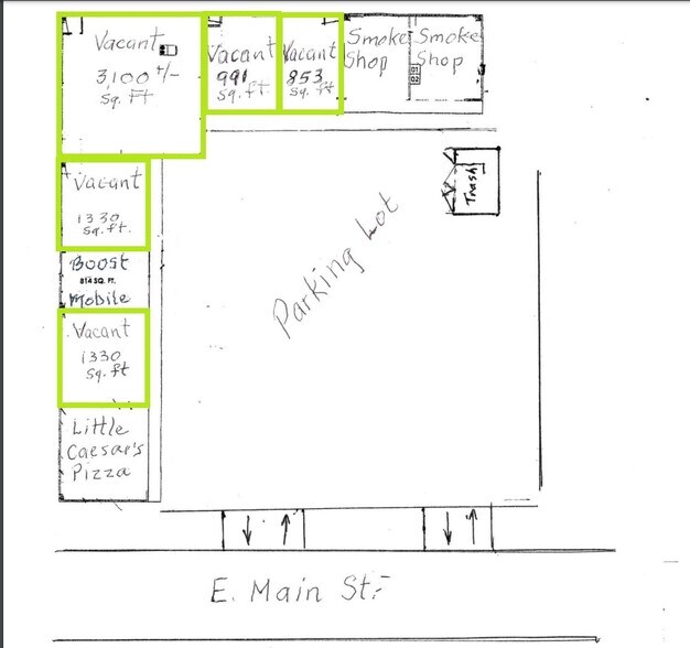 More Photos Of 1251 E Main St -, Barstow Unknown For Lease