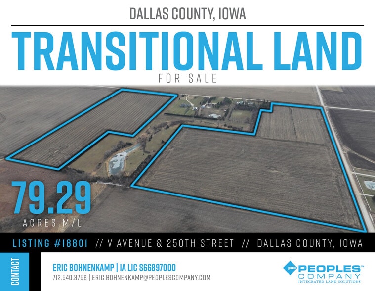 Primary Photo Of V Avenue Ave, Waukee Land For Sale