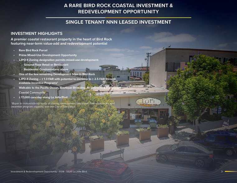 More Photos Of 5518 La Jolla Blvd, La Jolla General Retail For Sale