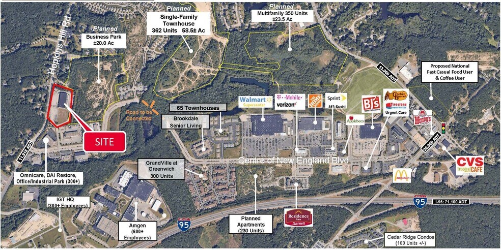 More Photos Of 70 Centre of New England Blvd, Coventry Truck Terminal For Lease