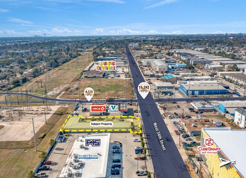 More Photos Of 2015 W 34th St, Houston Storefront Retail Office For Sale