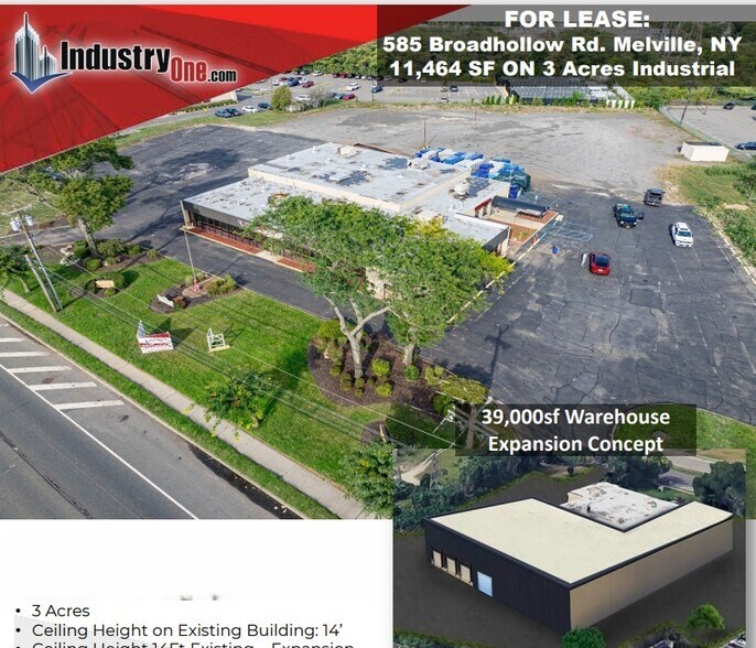 Primary Photo Of 585 Broadhollow Rd, Melville Warehouse For Lease