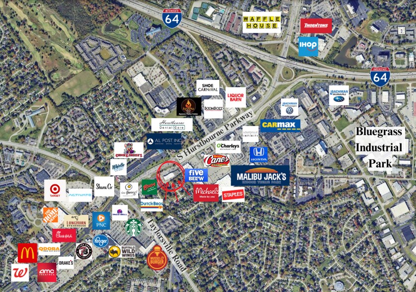More Photos Of 2001 S Hurstbourne Pky, Louisville Storefront For Lease