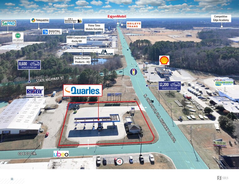 More Photos Of 2483 N Church St, Rocky Mount Service Station For Sale