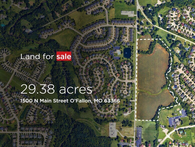 Primary Photo Of 1500 N Main St, O'Fallon Land For Sale
