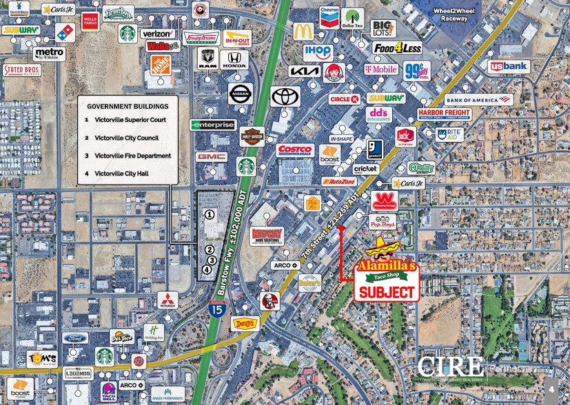 More Photos Of 14415 Seventh St, Victorville Fast Food For Sale