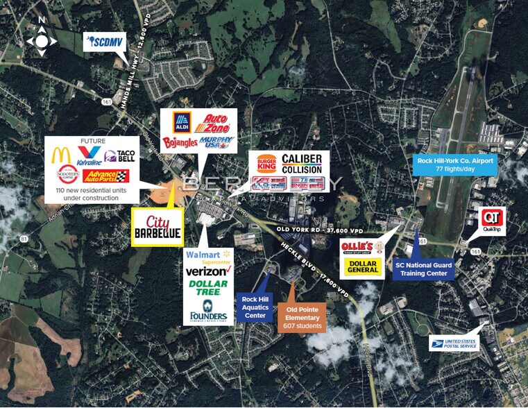 More Photos Of 5001 Old York Rd, Rock Hill General Retail For Sale