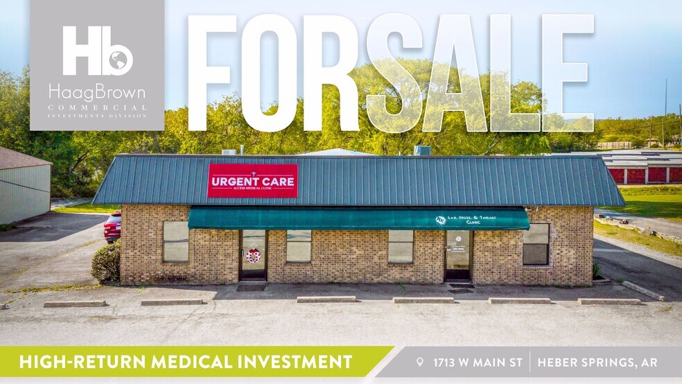 Primary Photo Of 1713 W Main St, Heber Springs Healthcare For Sale