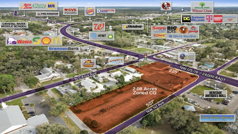 Primary Photo Of 37 NW US Highway 19, Crystal River Unknown For Lease