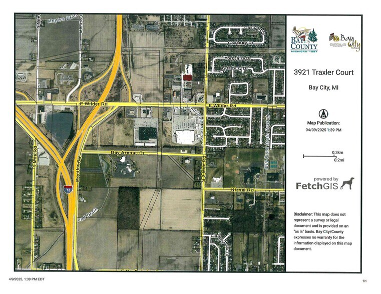 More Photos Of 3921 Traxler Ct, Bay City Warehouse For Lease