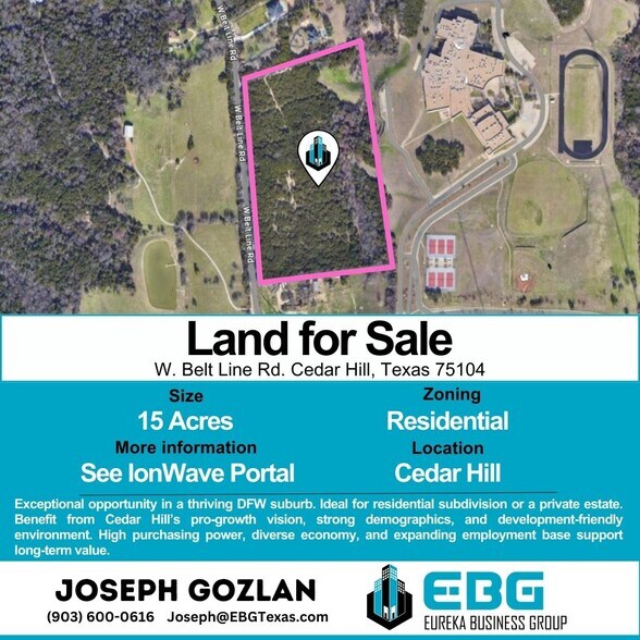 Primary Photo Of 000 W Belt Line Rd, Cedar Hill Land For Sale