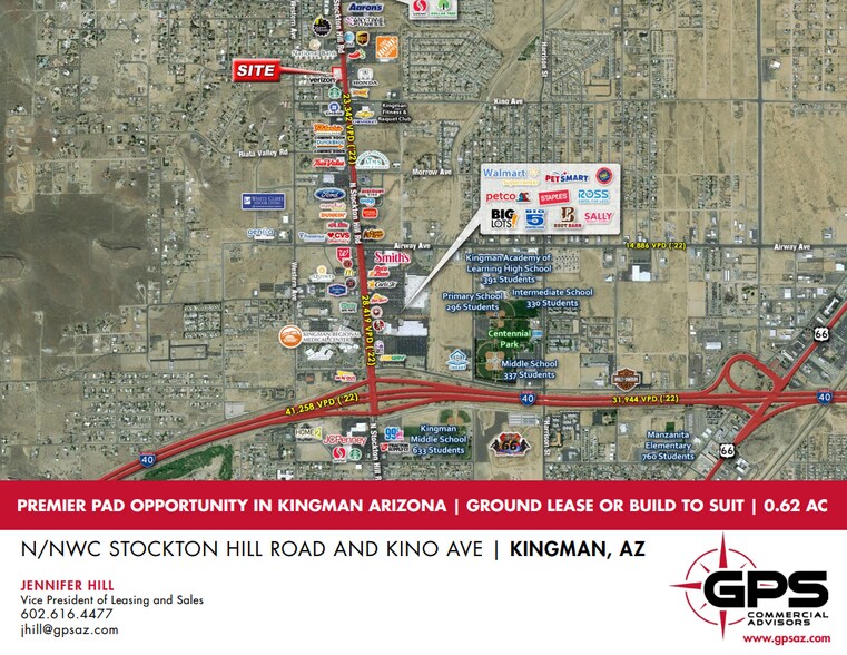 Primary Photo Of 3795 Stockton Hill Rd, Kingman Land For Sale