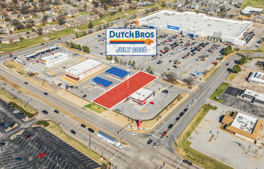 Primary Photo Of 6701 S Memorial Dr, Tulsa Fast Food For Sale