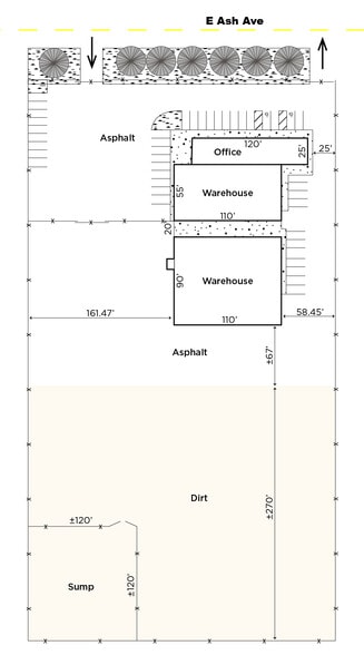 More Photos Of 1351 E Ash Ave, Shafter Warehouse For Sale