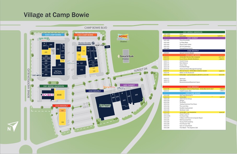 More Photos Of 6323-6333 Camp Bowie Blvd, Fort Worth Unknown For Lease