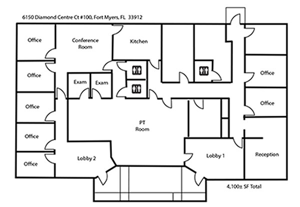 More Photos Of 6150 Diamond Centre Ct, Fort Myers Medical For Sale