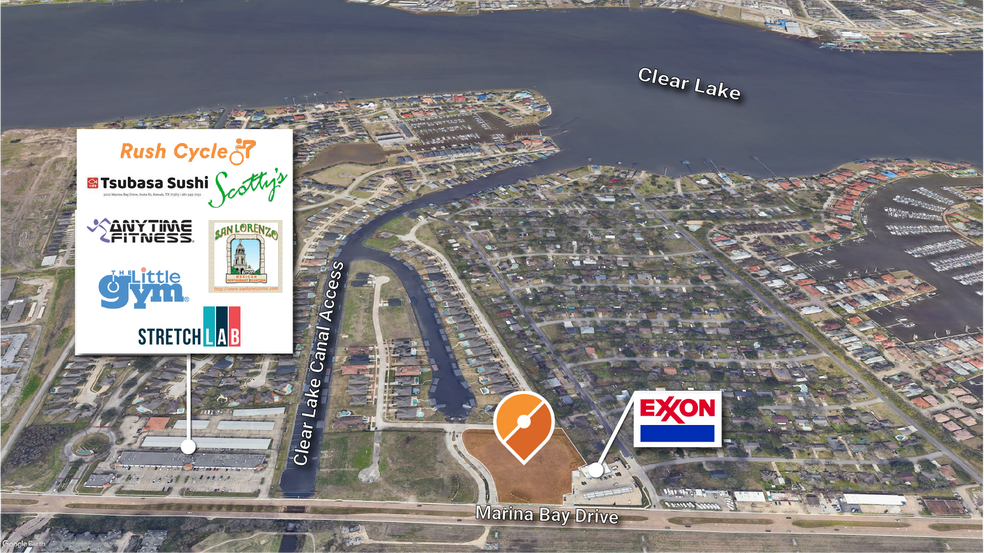 Primary Photo Of Nec Marina Bay Drive & Cypress Bay Blvd, Kemah Land For Sale