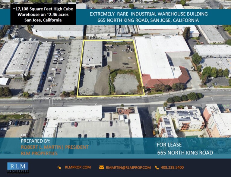 Primary Photo Of 665 N King Rd, San Jose Warehouse For Sale