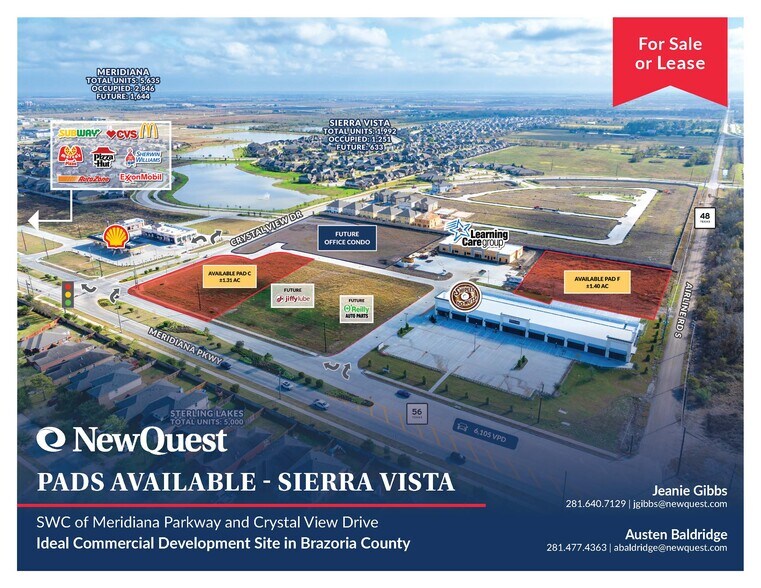 Primary Photo Of 2303 1/2 Meridiana Parkway, Rosharon Land For Lease