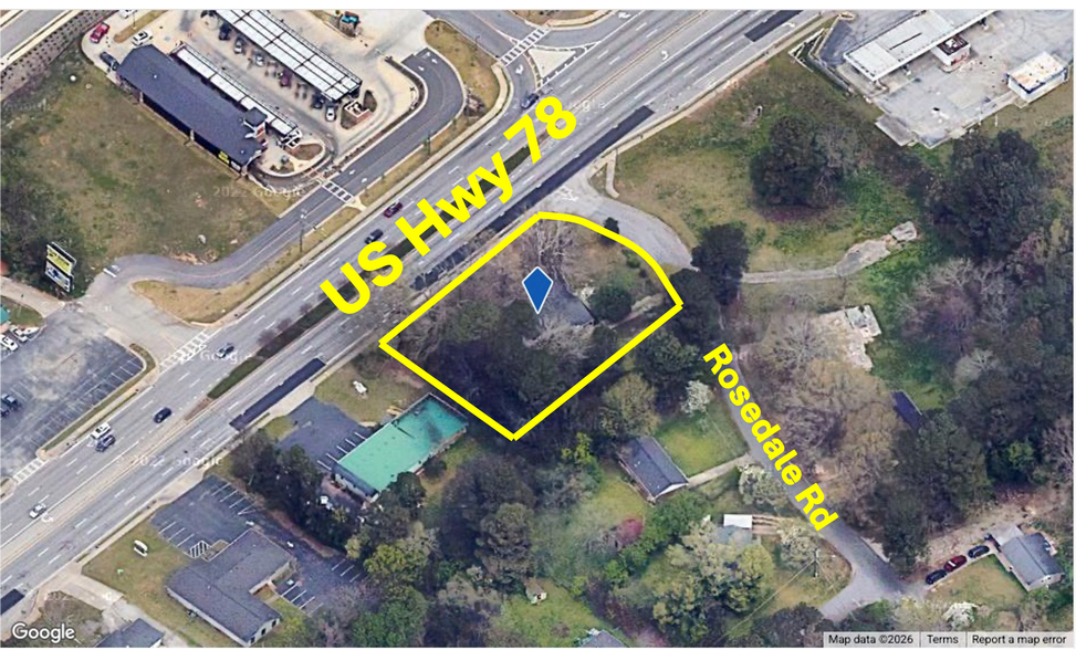 Primary Photo Of 2155 Rosedale Rd, Snellville Land For Sale