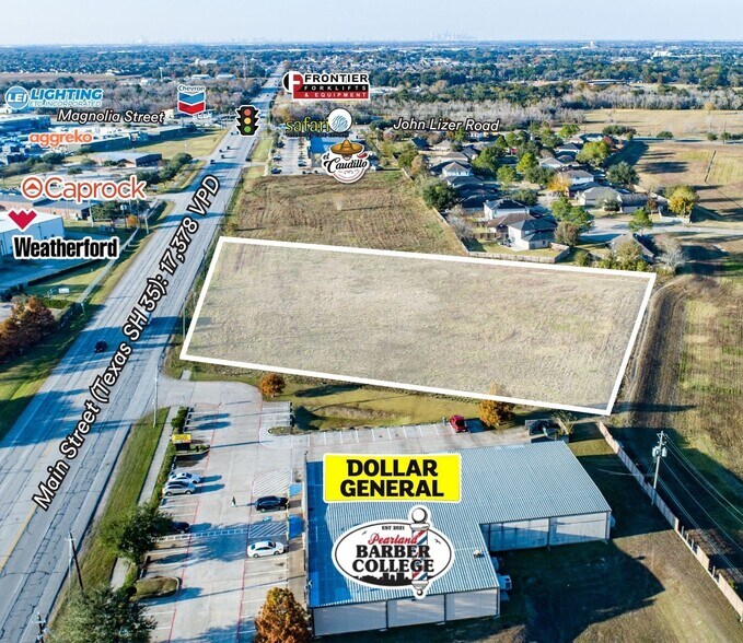 More Photos Of 3543 Main Street, Pearland Land For Sale