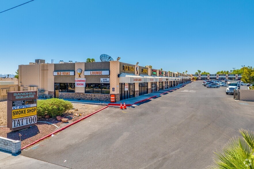 Primary Photo Of 4130-4180 S Sandhill Rd, Las Vegas Storefront For Lease