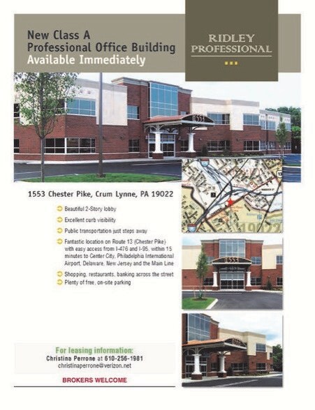 More Photos Of 1553 Chester Pike, Crum Lynne Medical For Lease