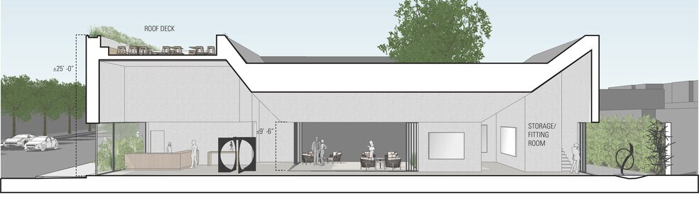More Photos Of 454 N Robertson Blvd, Los Angeles Storefront Retail Residential For Lease