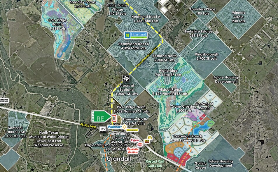 More Photos Of 1469 FM 741, Crandall General Retail For Lease