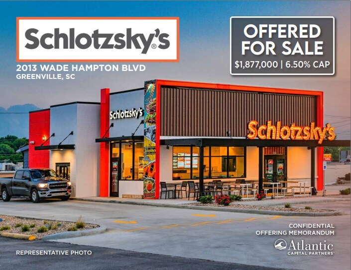 Primary Photo Of 2013 Wade Hampton Blvd, Greenville Fast Food For Sale